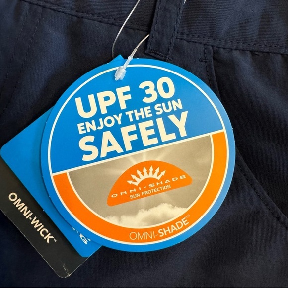 Columbia PFG Regular Fit Court Navy Blue Short Sz 2 NWT - Picture 12 of 16